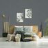 Non-woven wallpaper plain grey Black 10396-15 3
