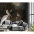 Photo Wallpaper Birds Park Pond Brown grey 2502V-11 3