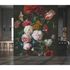 Photo Wallpaper Floral Vase Vintage grey Red 2503V-11 1