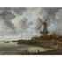 Photo Wallpaper Beach Ship Windmill grey Brown 2504V-11 2