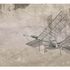 Photo wallpaper airplane concrete look beige grey 2508N-11 2