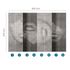 Photo wallpaper concrete look faces graphic grey 2510N-11 4