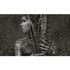 Photo Wallpaper Jungle Woman Cracks grey Black 2513N-11 2