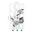 Photo Wallpaper Floral Dragonflies White Black 2520N-81 4