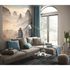 Photo Wallpaper Mountains Fog Beige grey 2525N-81 1