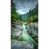 Photo Wallpaper Mountains River Green Blue grey 2527N-81 2