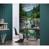 Photo Wallpaper Mountains River Green Blue grey 2527N-81 1