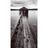 Photo wallpaper nature lake black white grey 2534N-81 2