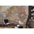 Photo wallpaper brick concrete look beige red 2224-10 1