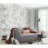 Photo Wallpaper Mosaic Tiles Floral grey Blue 2250-10 1