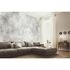 Photo wallpaper marble look cracks grey gold 2253-10 1
