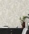 Non-woven wallpaper jungle leaves beige white 39647-4 4