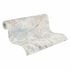 Non-woven wallpaper floral white grey beige blue 39650-2 6