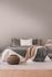 Non-woven wallpaper textile look plain brown 39651-6 5