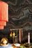 Non-woven wallpaper marble black gold metallic 39659-4 4
