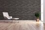 Non-woven wallpaper marble black gold metallic 39659-4 1