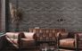Non-woven wallpaper marble black gold metallic 39659-4 6