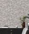 Non-woven wallpaper natural stone 3D grey white 38815-2 1