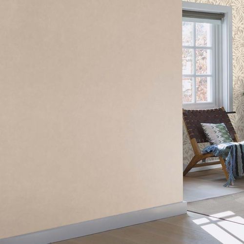 Non-woven wallpaper Rasch textile look brown grey 330038