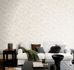 Non-woven wallpaper Rasch leaves grey cream 330304 1
