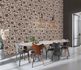 Non-woven wallpaper Rasch flowers beige black 330434 1
