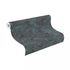 Non-woven wallpaper Rasch leaves fern black blue 865158 3