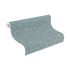 Non-woven wallpaper Rasch braid grass blue black 865417 3