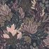 Non-woven wallpaper Rasch leaves black pink beige 866247 2