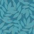Non-woven wallpaper Rasch leaves 3D look blue beige 868418 2