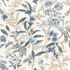 Non-woven wallpaper Rasch floral white blue 869125 2