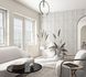 Non-woven wallpaper stone texture cream grey 33352 3