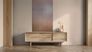Non-woven wallpaper wood panels copper metallic 33397 5