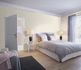 Non-woven wallpaper Rasch abstract cream silver 720457 1