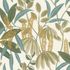 Non-woven wallpaper Rasch Tropical Cream Green 580624 2