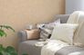 Non-woven wallpaper texture plaster look orange 1690-20 7