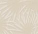 Non-woven wallpaper leaf pattern beige cream 39338-2 2