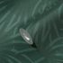 Non-woven wallpaper leaf pattern dark green 39338-3 6