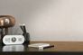 Non-woven wallpaper linen look modern beige grey 39339-2 5