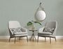 Non-woven wallpaper linen look modern blue grey 39339-4 5