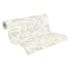 Non-woven wallpaper leaves cream grey silver 39340-3 6