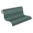 Non-woven wallpaper plain textile look dark green 39341-1 11