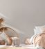 Non-woven wallpaper plain textile look light grey 39341-5 8