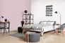 Non-woven wallpaper floral pink grey metallic 39546-1 1