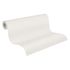 Non-woven wallpaper linen look plain white grey 39547-1 4