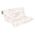 Non-woven wallpaper branches white pink metallic 39548-1 7