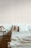 Non-woven wallpaper branches flowers grey white 39548-3 4