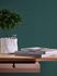 Non-woven wallpaper textile design green glitter 3955-35 3