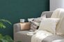 Non-woven wallpaper textile design green glitter 3955-35 1