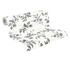 Non-woven wallpaper floral white grey silver 39768-6 4