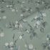 Non-woven wallpaper floral green grey silver 39768-7 5